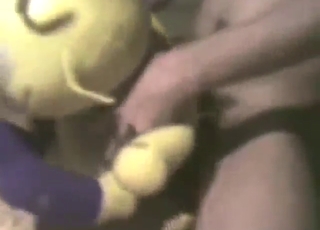 Bestiality porn with Meowth taking big dick