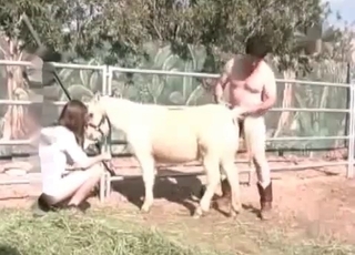 Sexy beast fucked nicely by amazing farmer