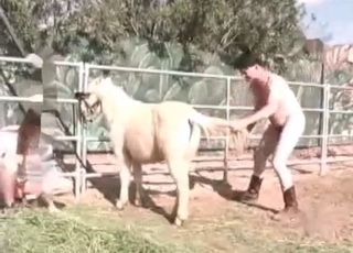 Sexy beast fucked nicely by amazing farmer