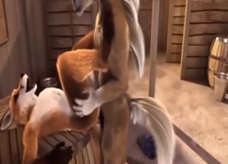 Zoo sex with antro creatures fucking each other