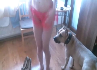 Slender angel with long legs fucked by her doggy